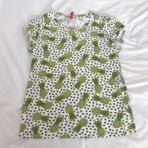 H&M Pineapple Graphic T-Shirt